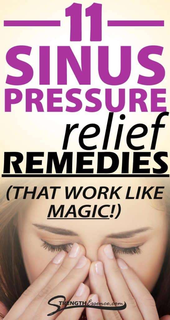 11 Powerful SINUS PRESSURE Relief Remedies
