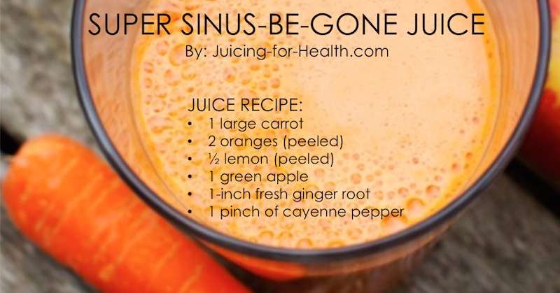 3 Juices That Bust Inflammation, Break Up Mucus And Stop ...