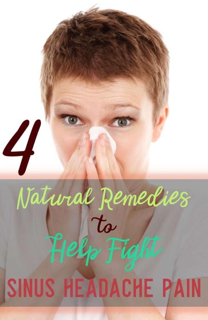 4 Natural Remedies to Help Fight Sinus Headache Pain