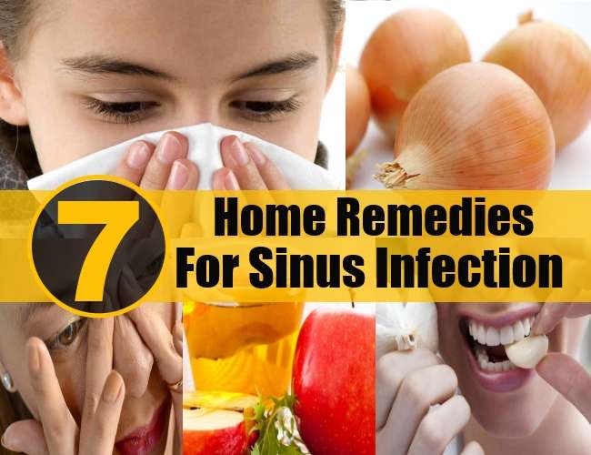 7 Home Remedies For Sinus Infection