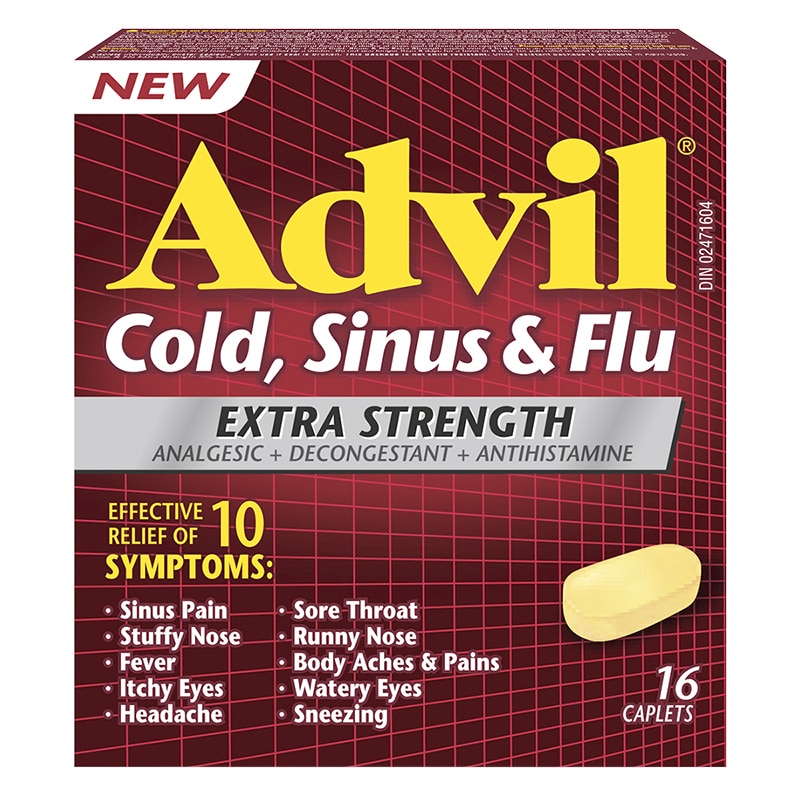 Advil Cold Sinus &  Flu Extra Strength Caplets