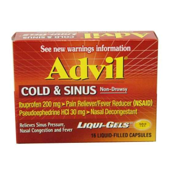 Advil Cold &  Sinus liqui