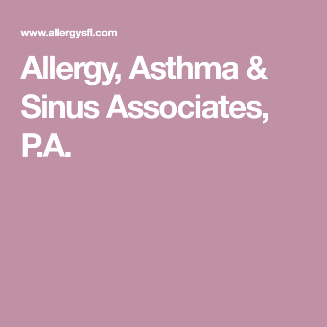 Allergy, Asthma &  Sinus Associates, P.A.