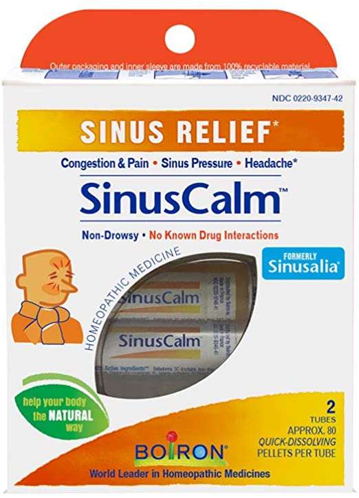 Amazon.com: Boiron Sinuscalm Sinus Relief Medicine ...