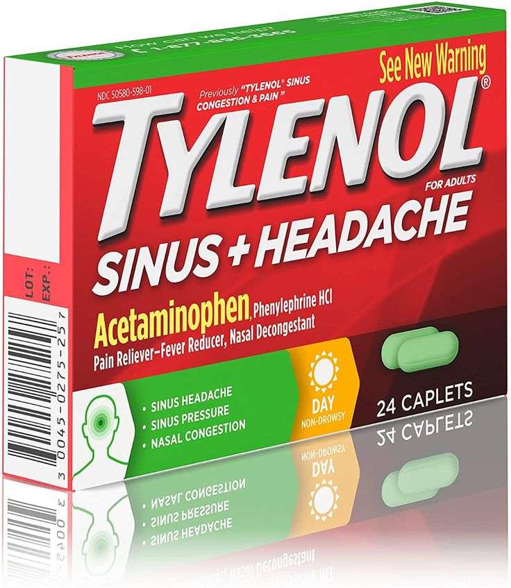 Amazon.com: Tylenol Sinus + Headache Non