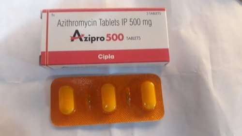 Azithromycin Azipro 500mg Tablets, Marvel Oceanic Private Limited