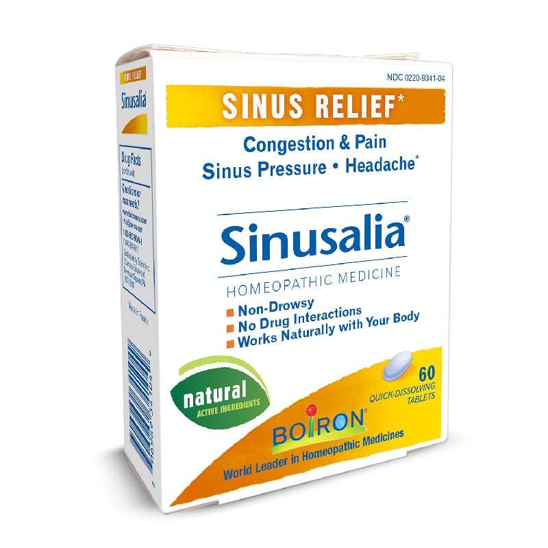 Boiron Sinusalia Sinus Relief 60 Tablets â Pasteur ...
