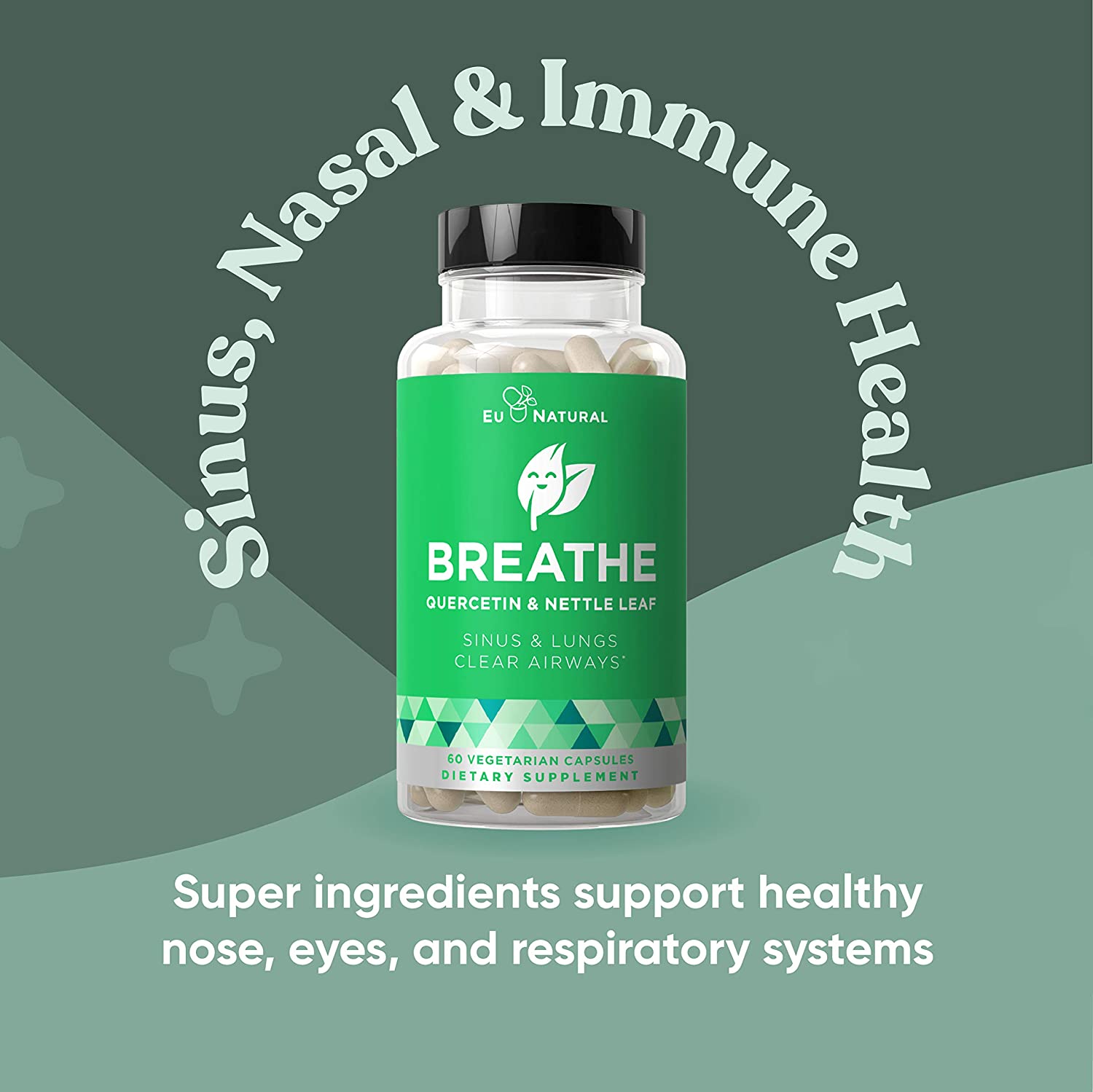 Breathe Sinus &  Lungs Breathing  Seasonal Nasal Health, Immune Support ...