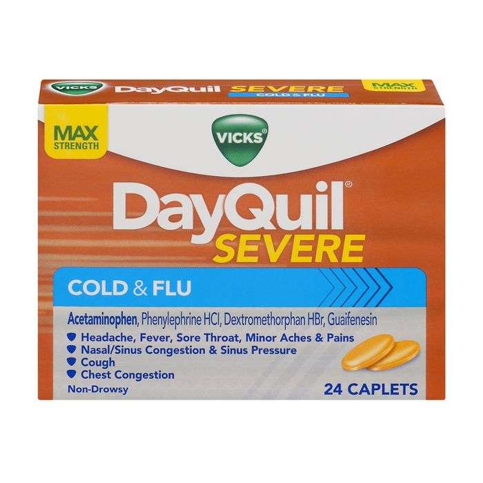Buy Vicks DayQuil Severe Cold &  Flu, Max Stre... Online