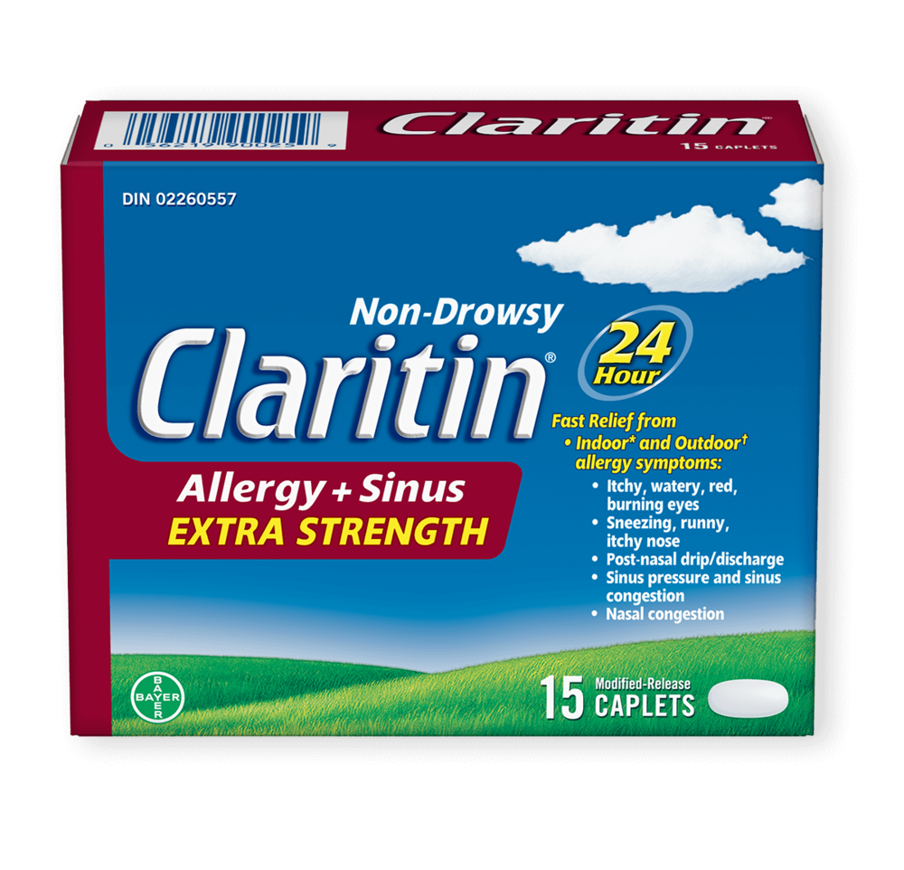 Claritin® Allergy + Sinus