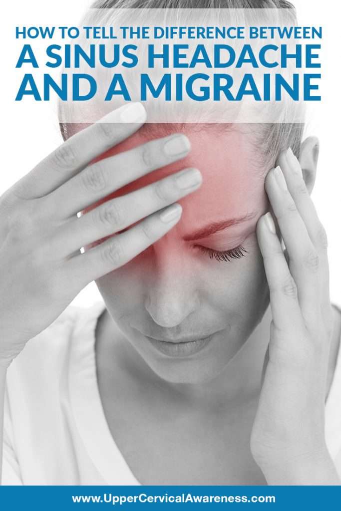 Difference Between Sinus Headache And Migraine (IMG ...
