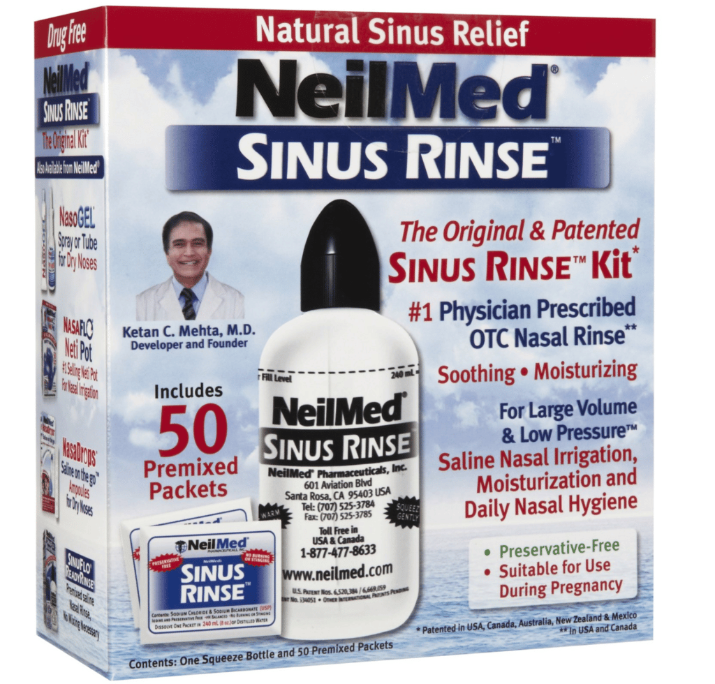 FREE NeilMed Sinus Rinse Bottle Kit