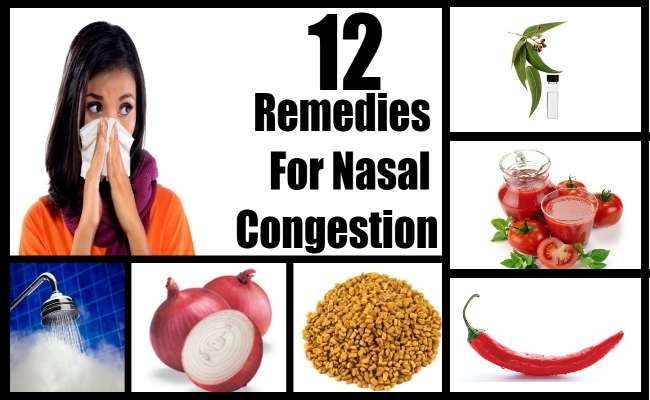 Home Remedies For Nasal Congestion
