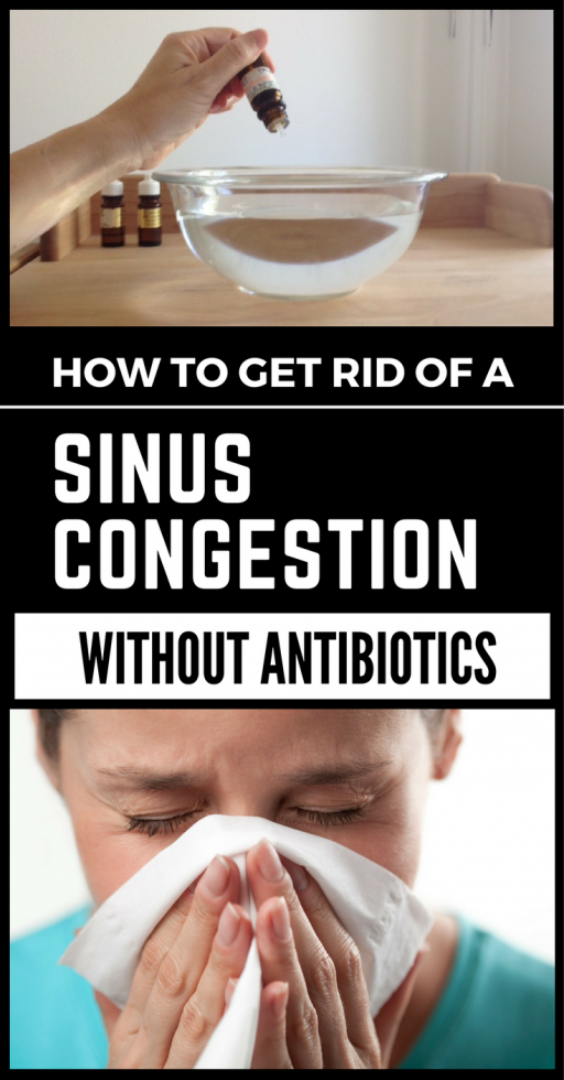 How to get rid of a Sinus Congestion without Antibiotics ...