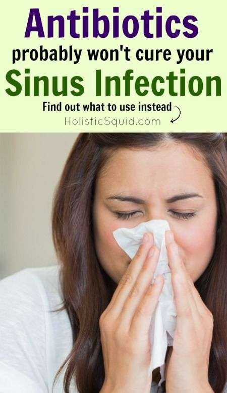 How to Treat a Sinus Infection without Antibiotics