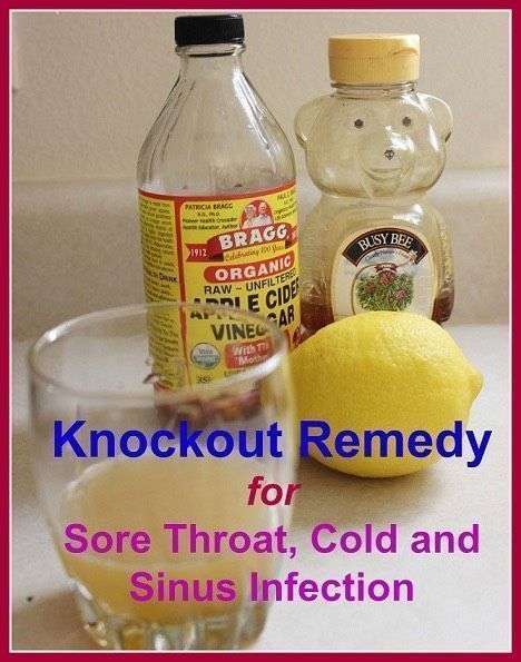 Knock Out Remedy For Sore Throat, Cold &  Sinus Infection ...