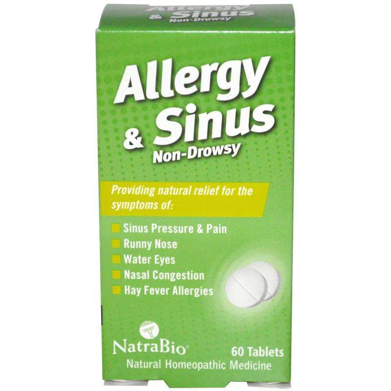 NatraBio Allergy &  Sinus Non