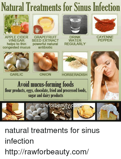 Natural Treatments for Sinus Infection CAYENNE PEPPER APPLE CIDER ...