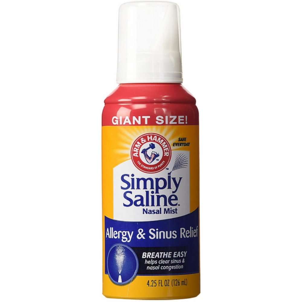 Simply Saline Nasal Mist Allergy &  Sinus Relief 4.25 oz ...