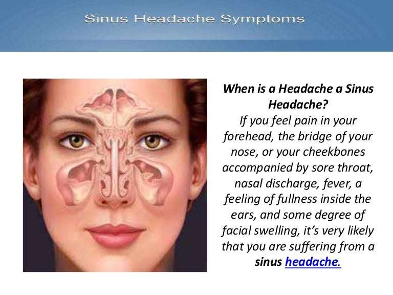 Sinus headache