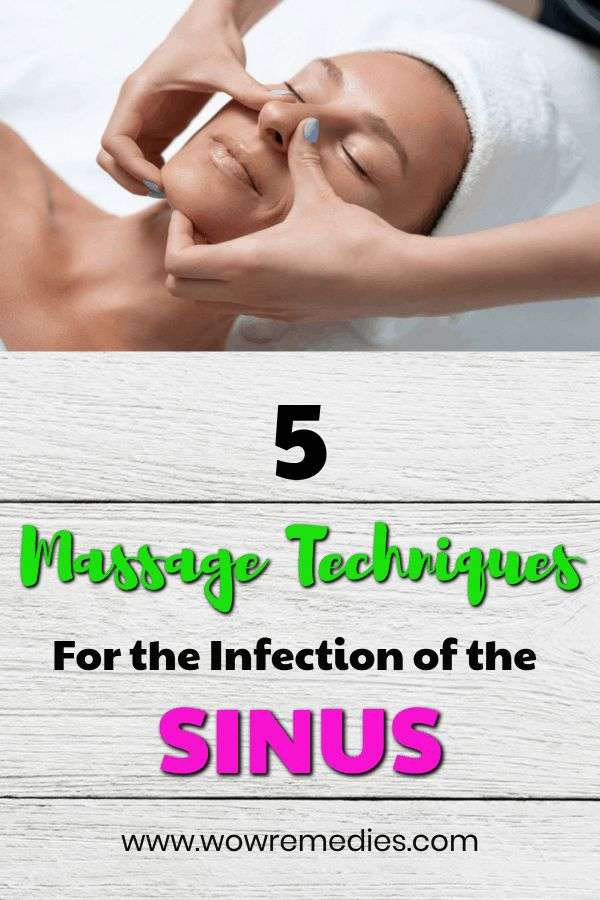 Sinus Infection Massage #10TipsForHealthyLiving in 2020 ...