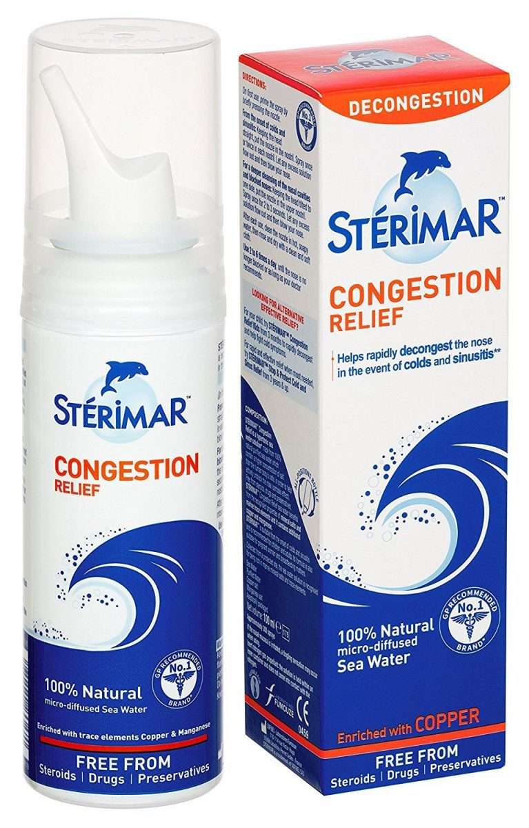 Sterimar Congestion Relief Nasal Spray 100ml Decongestion For Colds ...