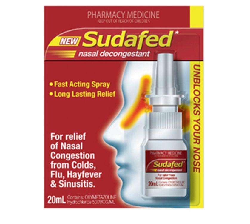 SUDAFED® Nasal Decongestant Spray