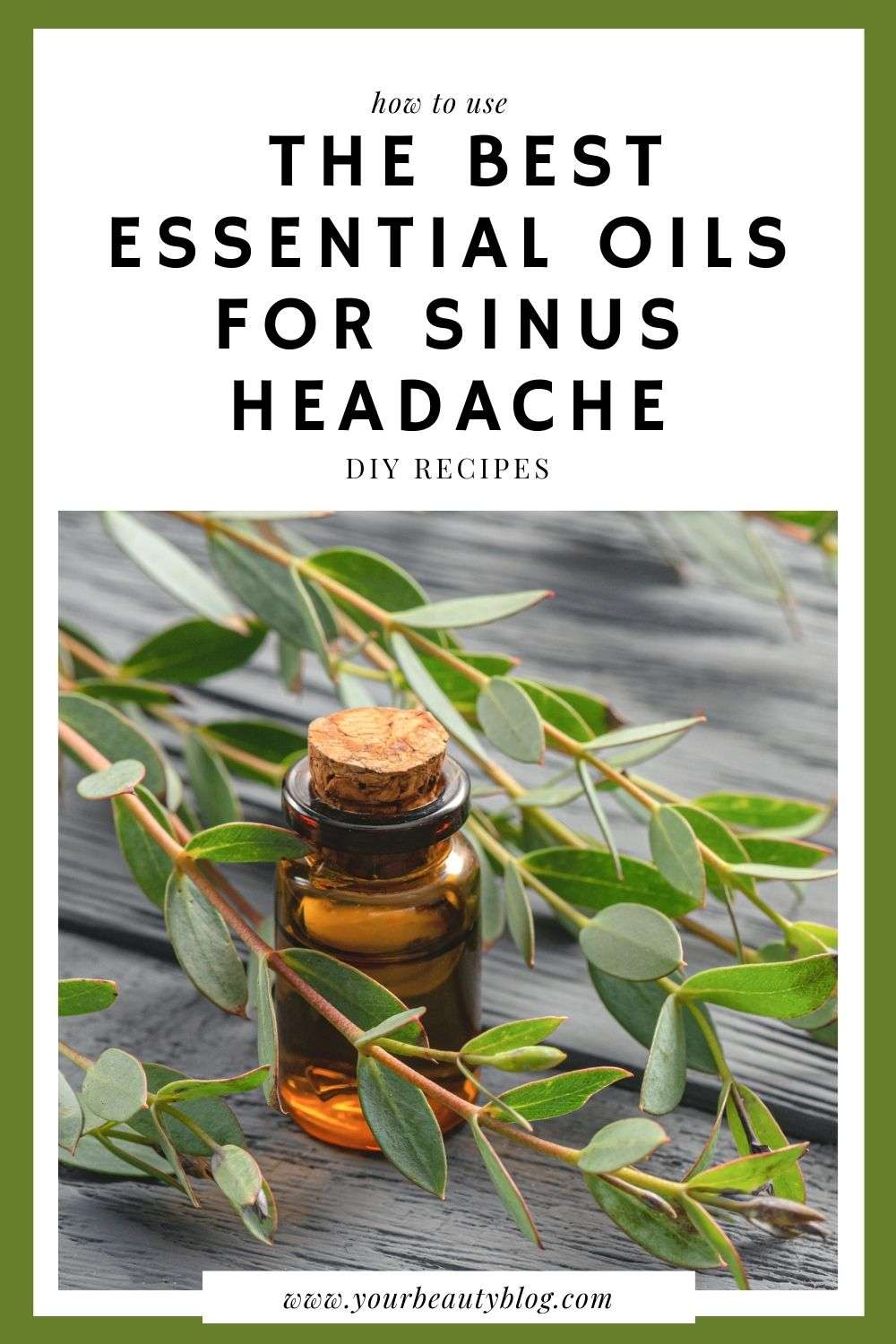 The Best Essential Oils for Sinus Headache