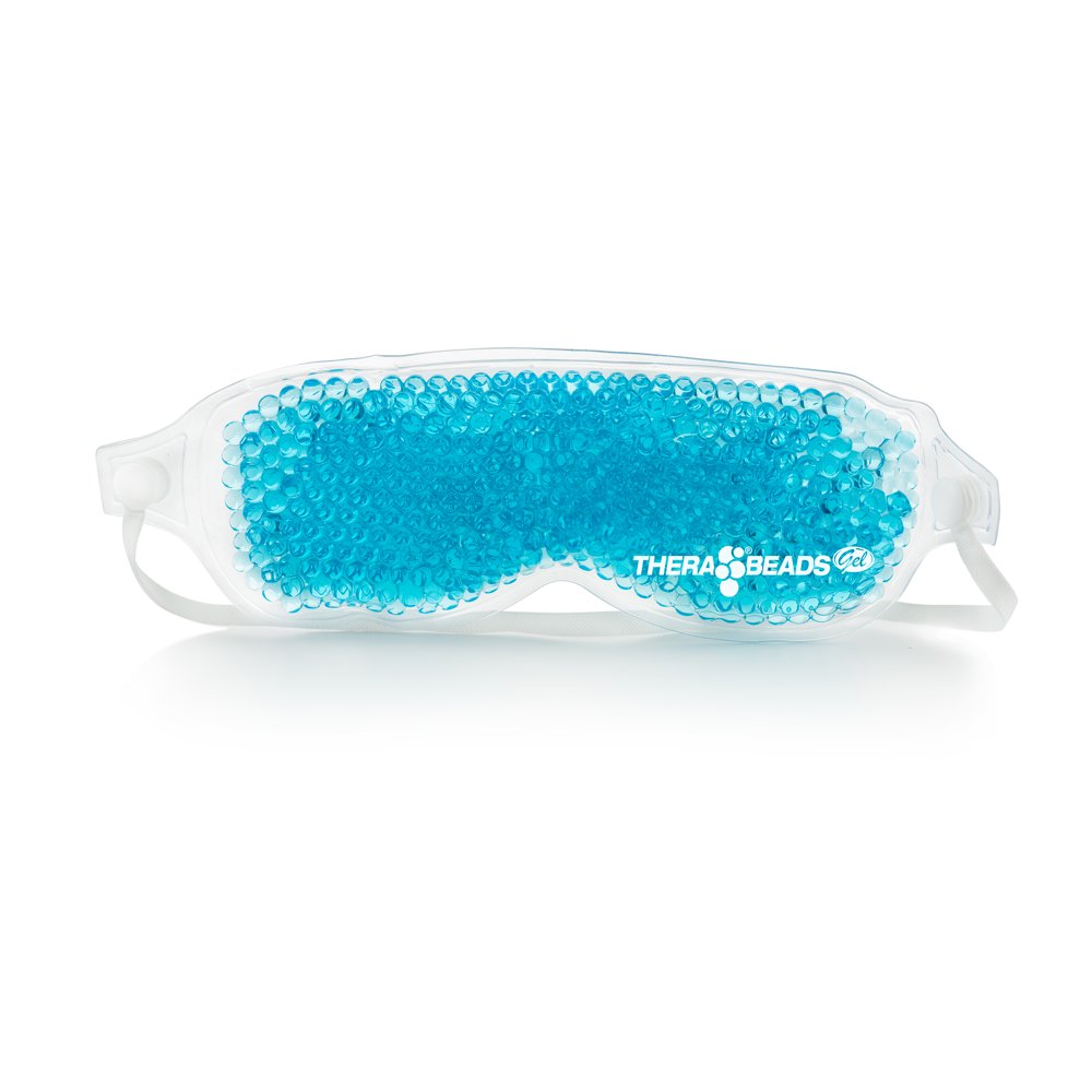 Therabeads Hot Cold Gel Eye Mask: Reusable &  Non