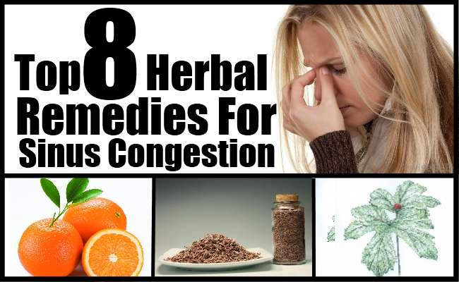 Top 8 Herbal Remedies For Sinus Congestion â Natural Home Remedies ...