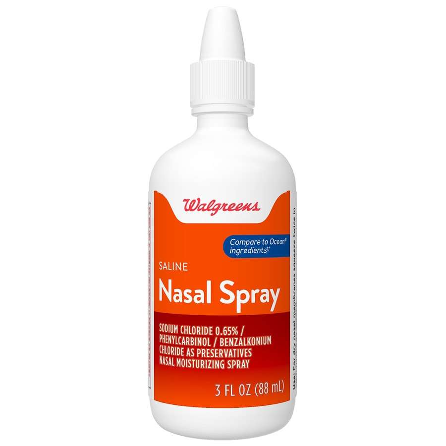 Walgreens Saline Nasal Spray