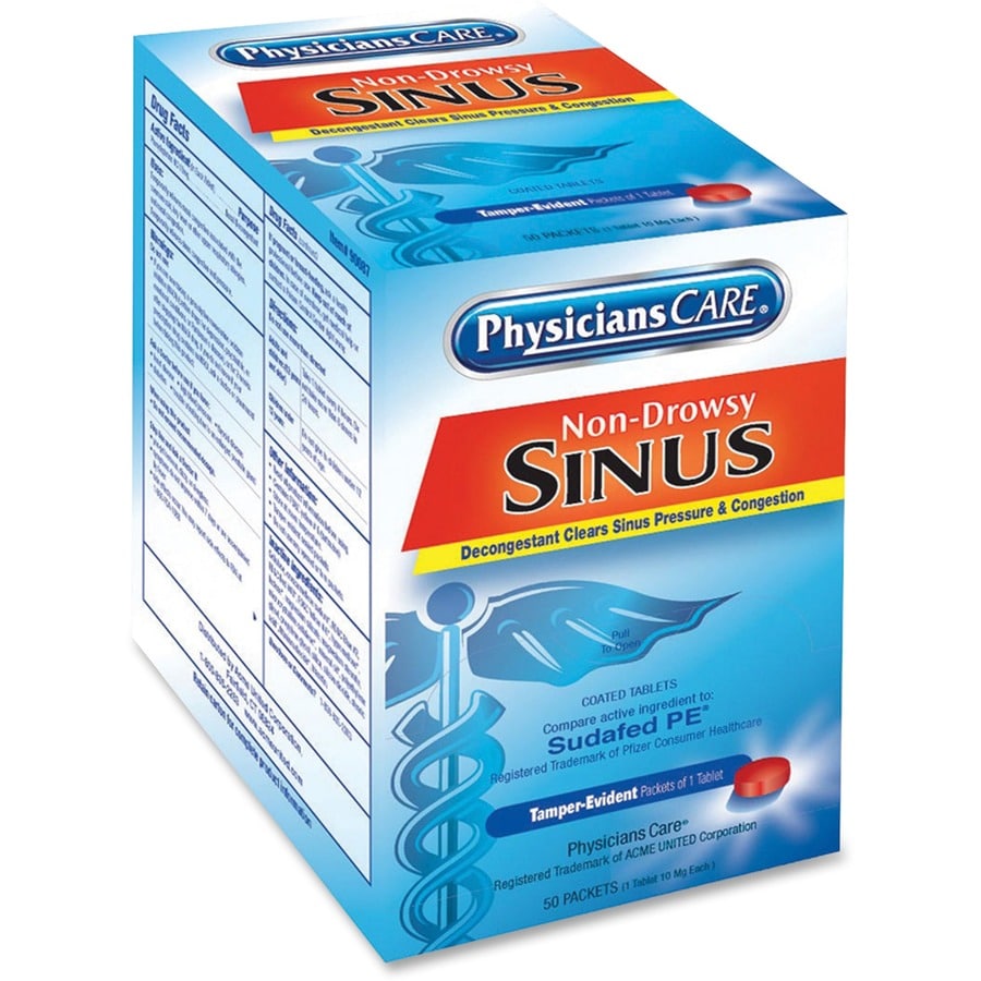 Wholesale PhysiciansCare Sinus Medicine Packets ACM90087 in Bulk