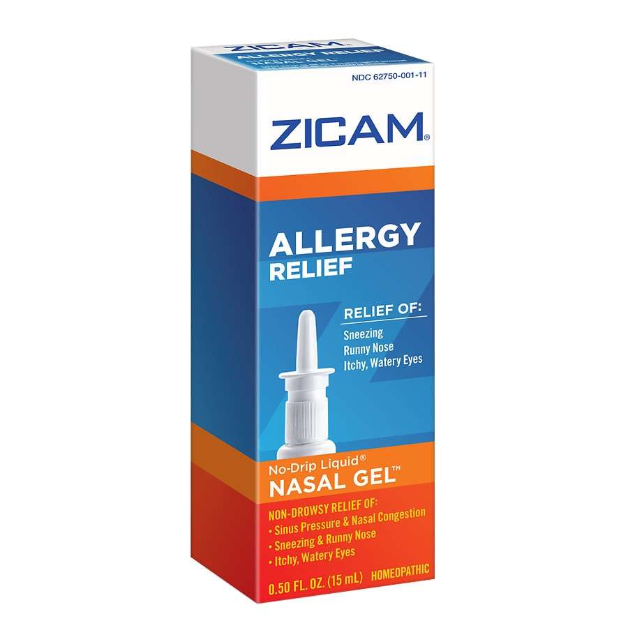 Zicam Allergy Relief, Homeopathic Nasal Solution, Pump